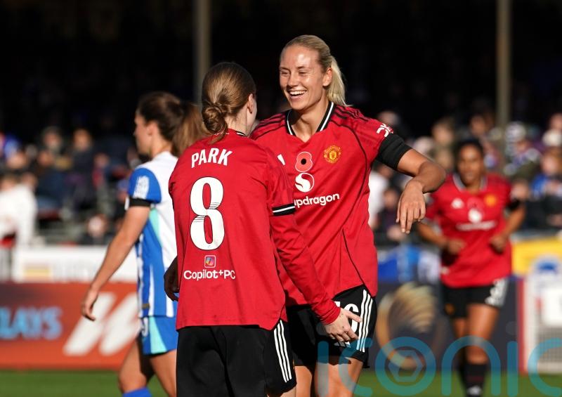 Man Utd see off Brighton to maintain unbeaten start to WSL season