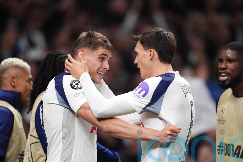 Micky van de Ven stunner lights up Tottenham’s Champions League victory