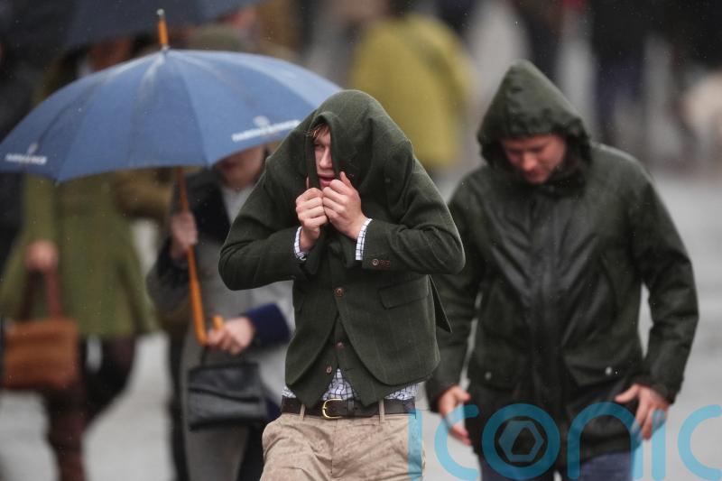 Storm Claudia threatening day two of Cheltenham meeting