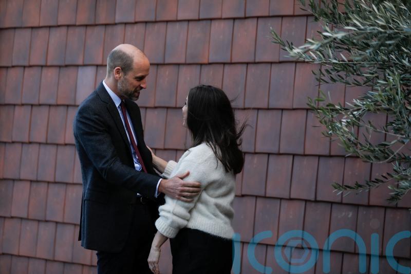 &lsquo;You should be so proud&rsquo; William tells Rob Burrow&rsquo;s family at MND centre opening