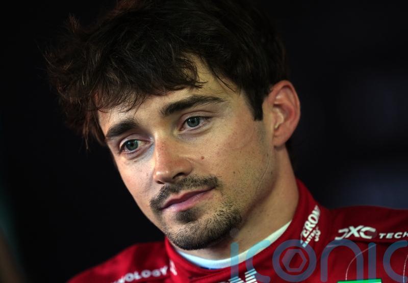 Ferrari’s Charles Leclerc fastest in Las Vegas Grand Prix opening practice