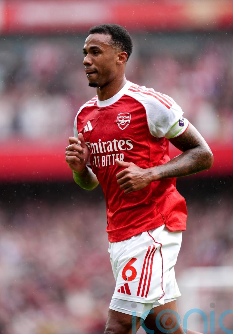 Saturday’s briefing: Gabriel misses ‘madhouse’ derby and Guardiola stays cool