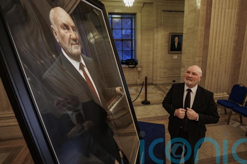 Former Speaker Alex Maskey honoured with portrait at Parliament Buildings