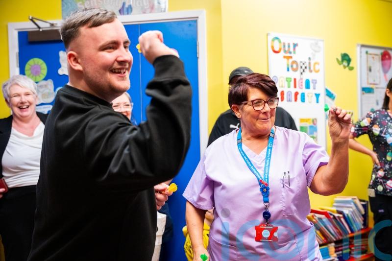 Luke Littler says hospital visit provides extra motivation to defend world title