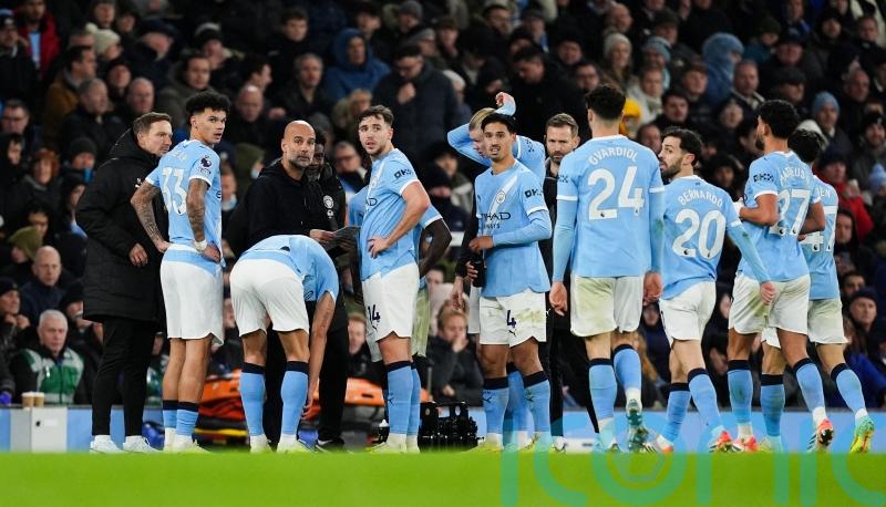 Daniel Farke says ‘fake injury’ gave Pep Guardiola chance for Man City team talk