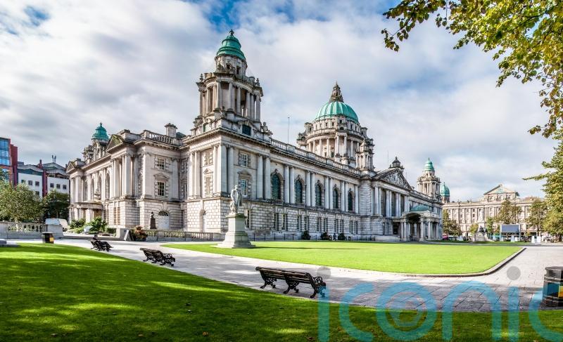 Palestine flag flies on Belfast City Hall