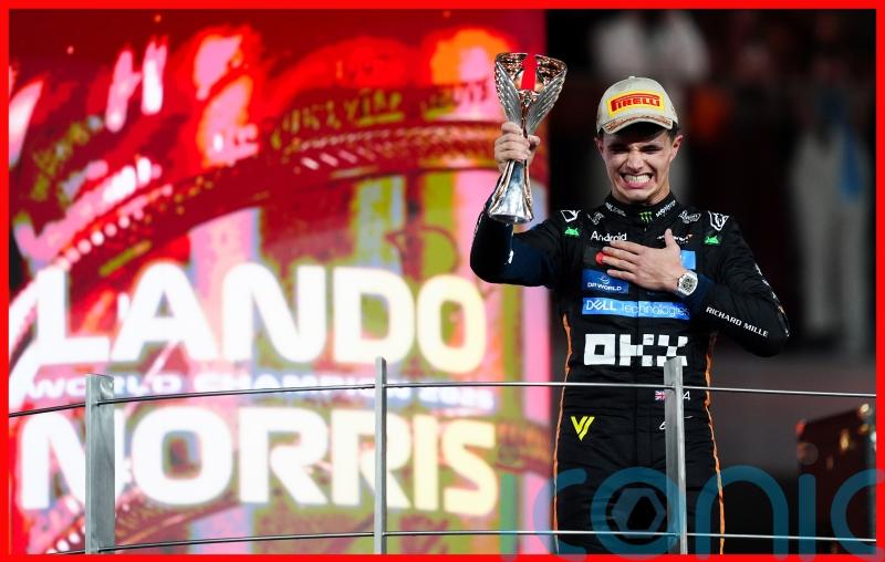 Lando Norris celebrates F1 title with all-night party and a Sausage McMuffin