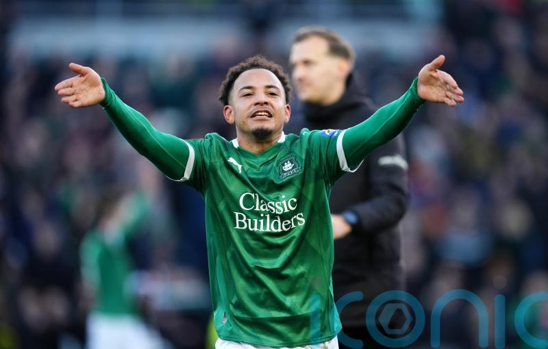 Bim Pepple&rsquo;s late goal earns Plymouth a point against Wycombe