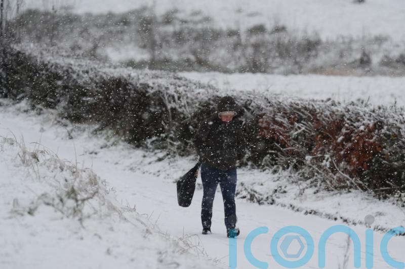 Snow and ice expected to bring travel disruption ahead of amber weather warning
