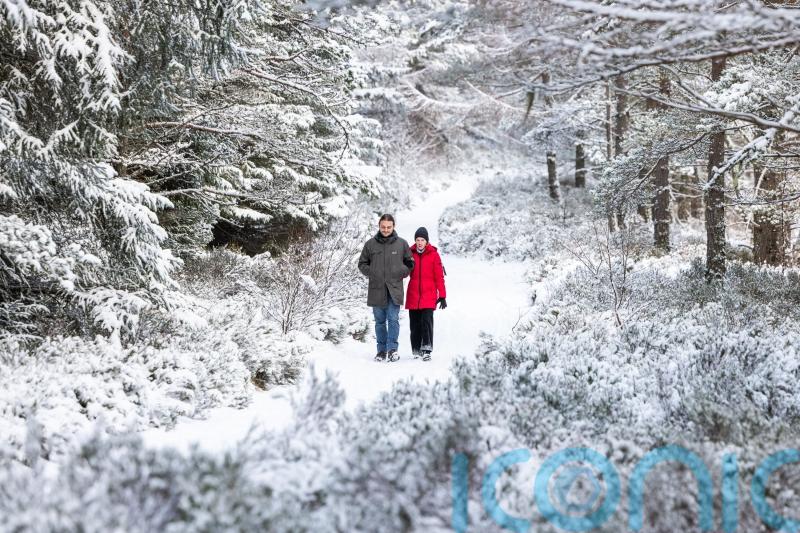 Snow and ice to blanket much of the UK on first weekend of the year