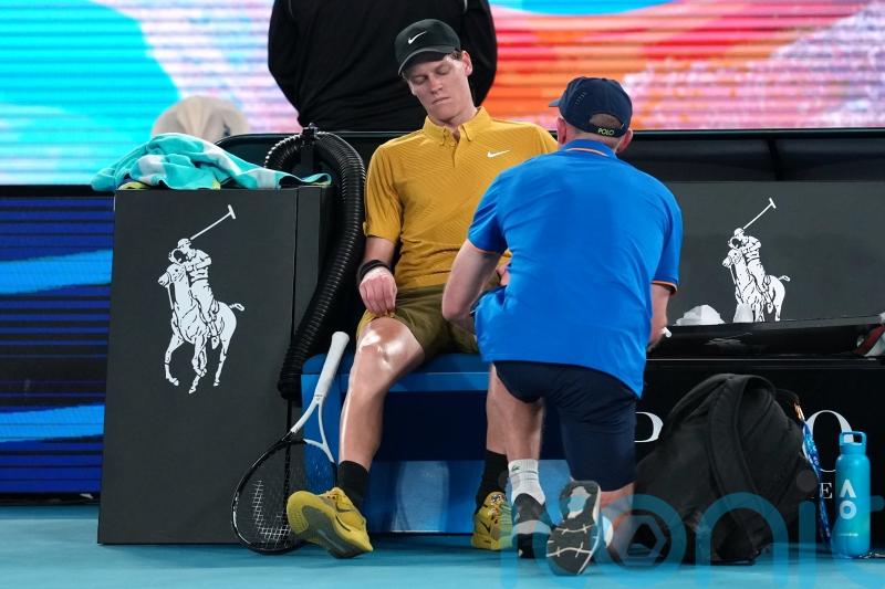 Jannik Sinner &lsquo;lucky&rsquo; to progress after feeling the heat at Australian Open