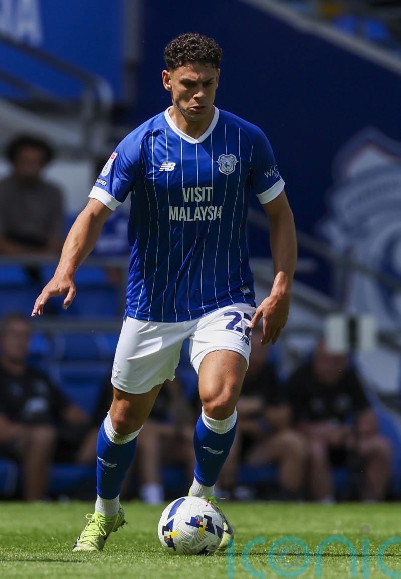 Cardiff striker Yousef Salech in hospital after neck injury against Stockport