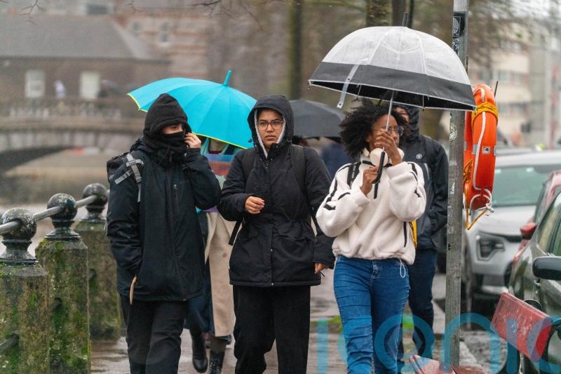 Heavy rain and high winds to continue as Storm Ingrid batters parts of the UK