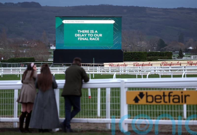 Mysterious hole in the ground sees chaotic end to Cheltenham&rsquo;s Trials day card