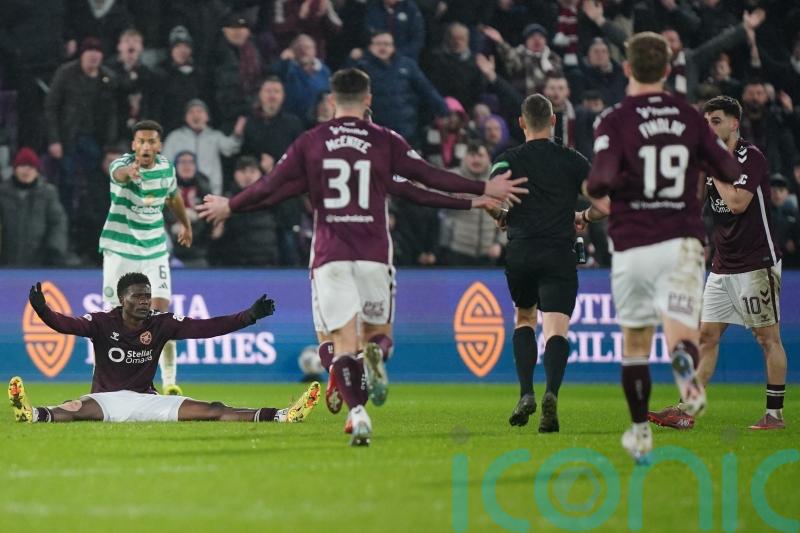 Martin O&rsquo;Neill riled by Auston Trusty red card decision in draw at Hearts
