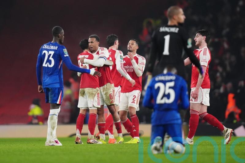Kai Havertz nets late winner as Arsenal beat Chelsea to reach Carabao Cup final