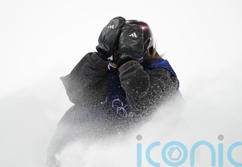 Mia Brookes narrowly misses medal after bold trick in Olympic snowboard final