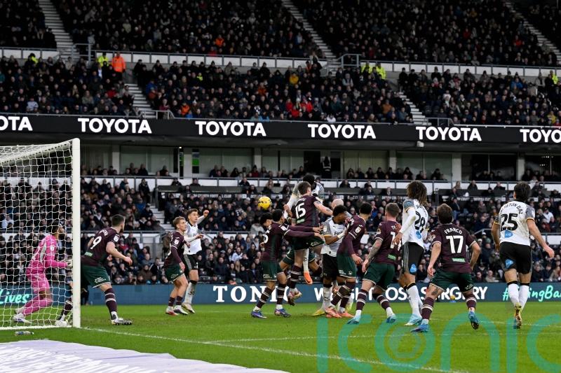 Derby&rsquo;s work on set-pieces pays dividends in win over Swansea