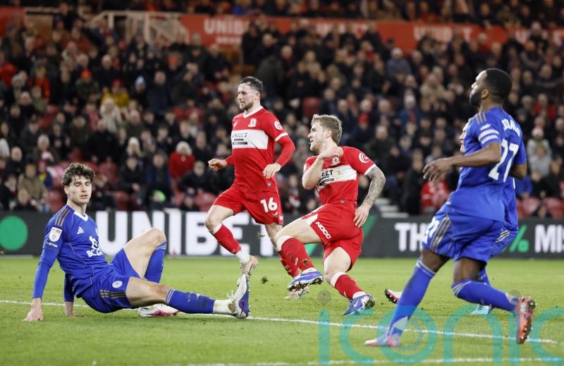 Middlesbrough held by struggling Leicester to slow down promotion push