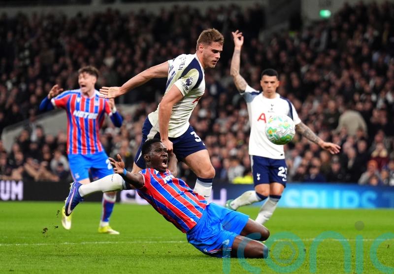 Micky van de Ven red card costly as Tottenham slip to fifth successive defeat