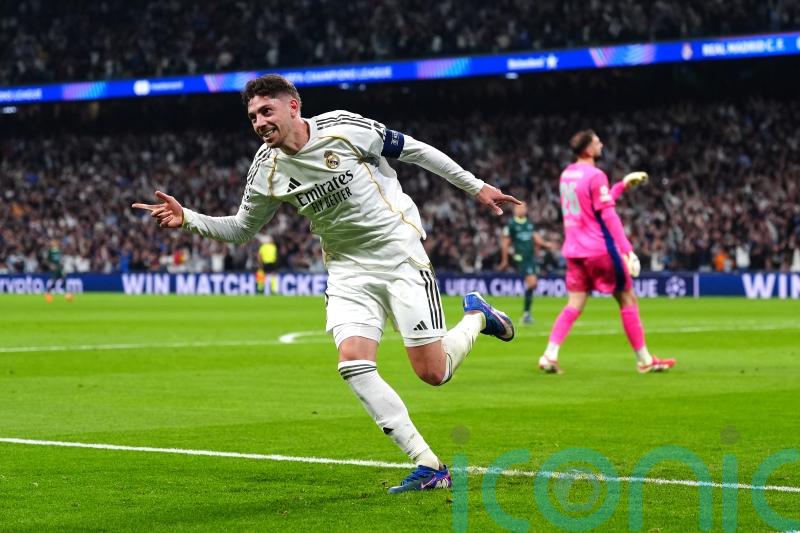 Federico Valverde nets first-half hat-trick as Real Madrid overpower Man City