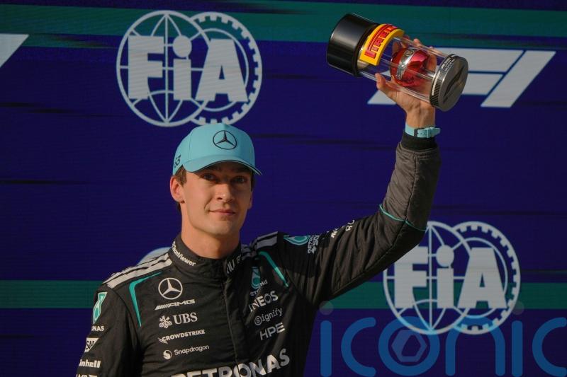 George Russell sees off Lewis Hamilton to win Chinese Grand Prix sprint race