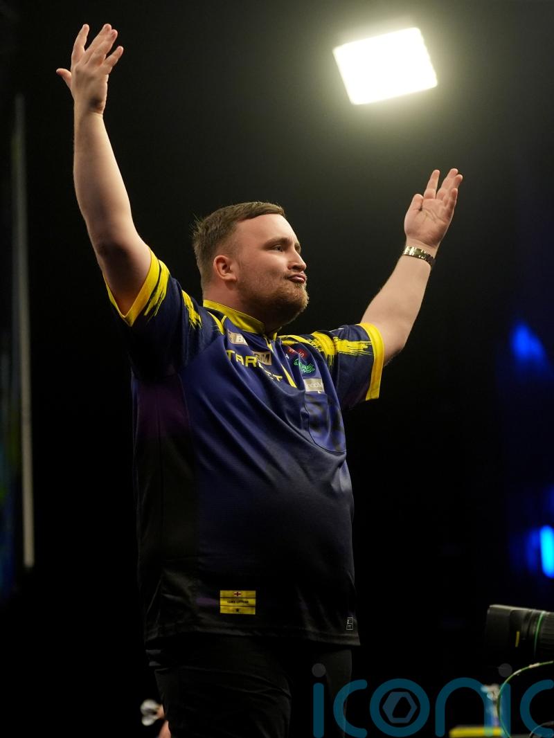 Luke Littler wows German crowd with stunning finish to take Premier League win