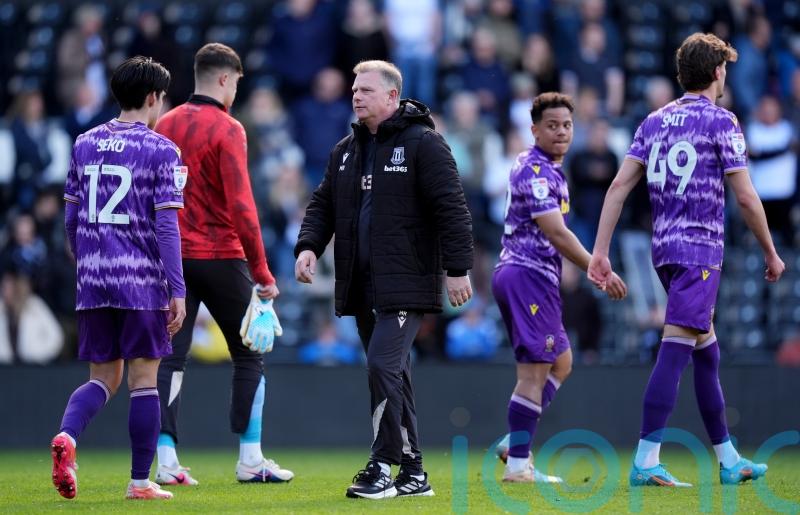 Mark Robins: Defeat at Derby tells me some players &lsquo;aren&rsquo;t bothered&rsquo; about Stoke