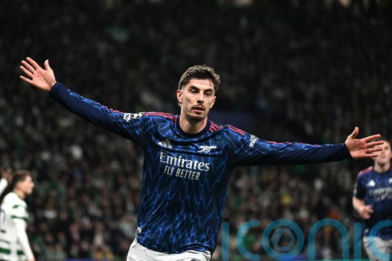 Late Kai Havertz goal earns Arsenal valuable first-leg win at Sporting Lisbon