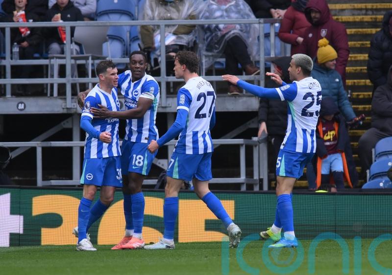 Mats Wieffer at the double as Brighton push Burnley closer to relegation