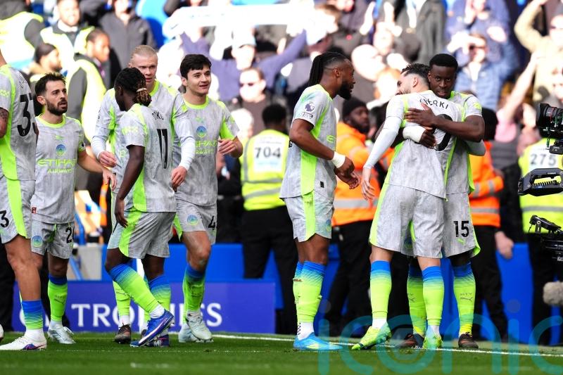 Man City close gap on leaders Arsenal after easing to victory at Chelsea