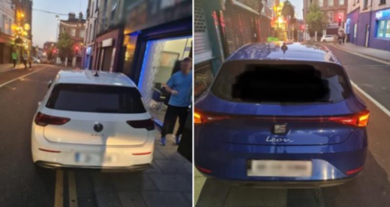 No tan lines after parking on double yellow lines in Limerick