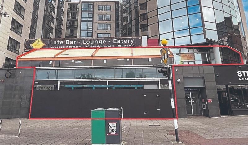 Bar and restaurant in prime Limerick location up for auction