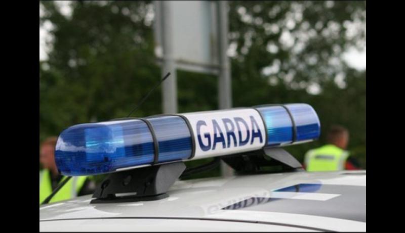 Garda Checkpoint in Dundalk this afternoon