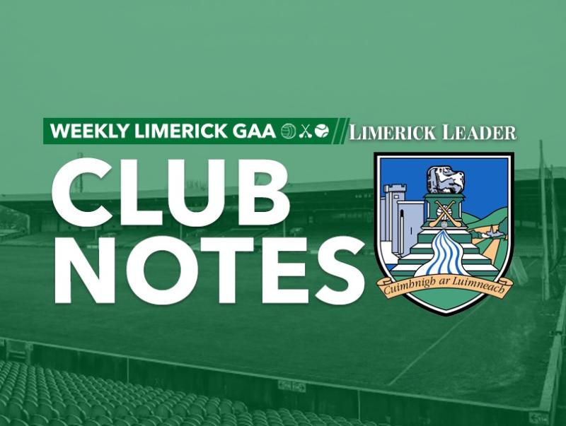 Limerick GAA Weekly Notes