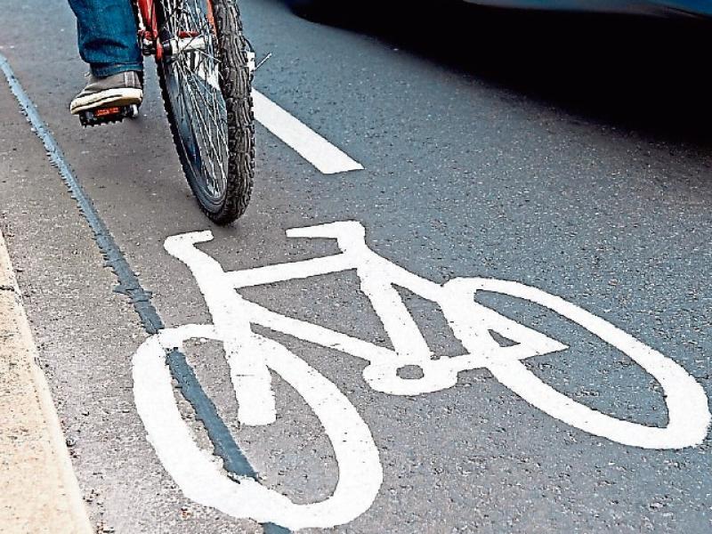 Limerick cycle lane 