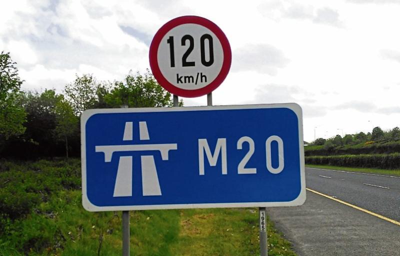 Speed limit cut mooted for Limerick motorway