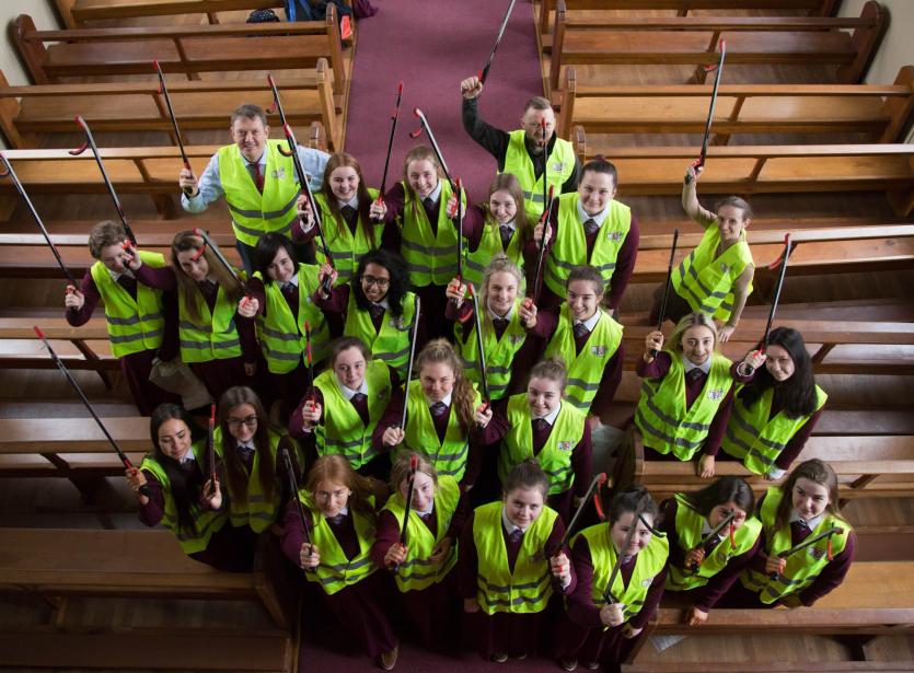 Students from Laurel Hill