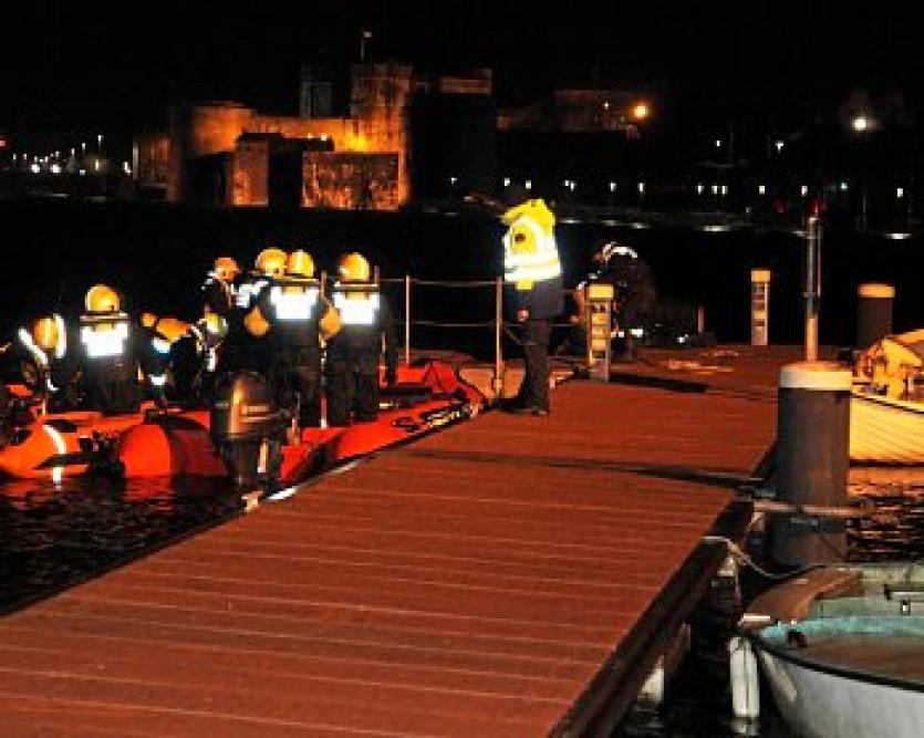 SLIDESHOW Flood waters lap at Sarsfield House in Limerick Photo 1 of