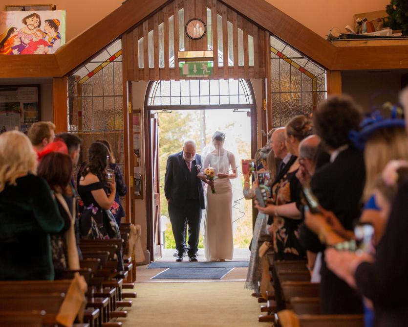 Bride and Father
