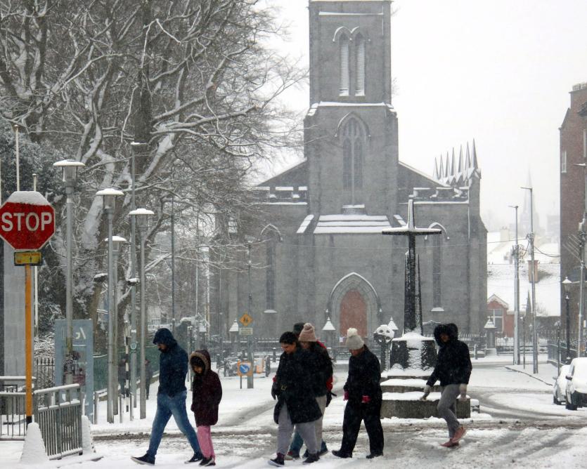 Pery Square in the Snow