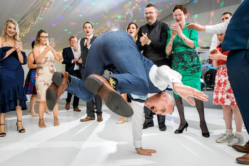 Groovin' groom