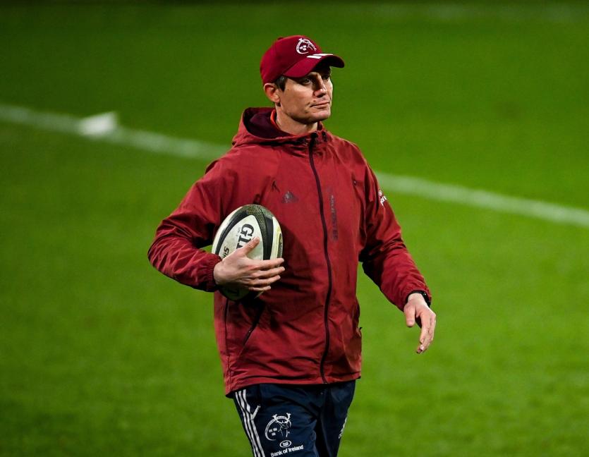 "We are very lucky" - Munster Rugby coach Larkham gives update on fire pit accident