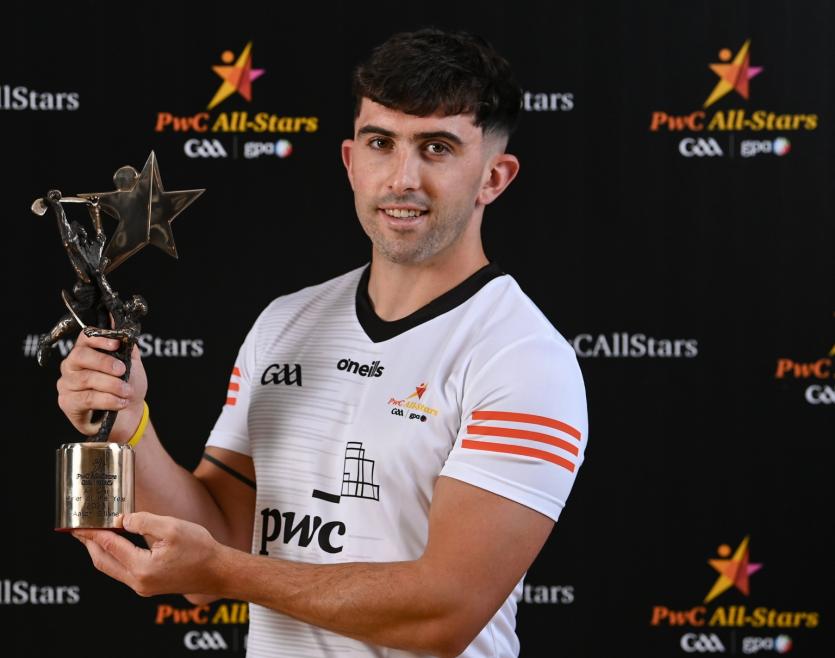 LISTEN: Limerick star Aaron Gillane talks about winning PWC Hurler of the Year award