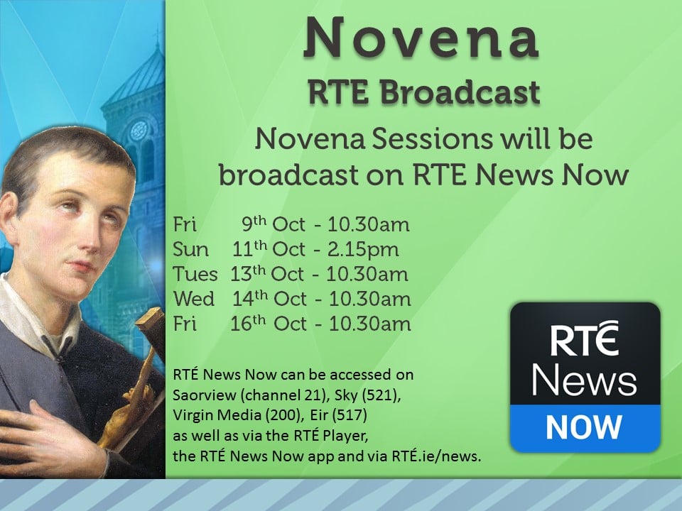 RTE to broadcast St Gerard's Novena in Dundalk this year Louth Live
