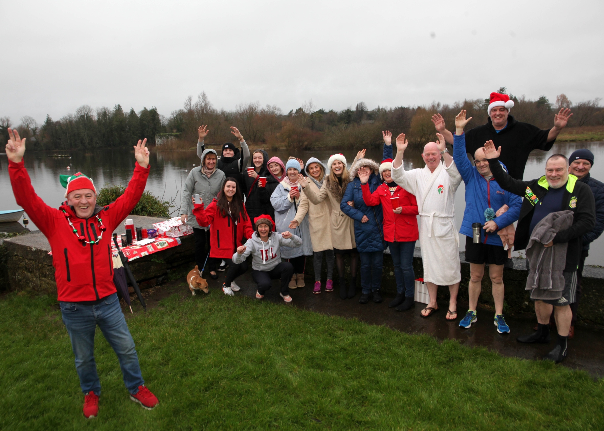 In Pictures Limerick bathers brave wintry waters for Christmas Day