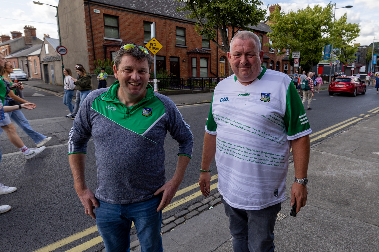 In Pictures Limerick fans celebrate victory over Galway at Croke Park