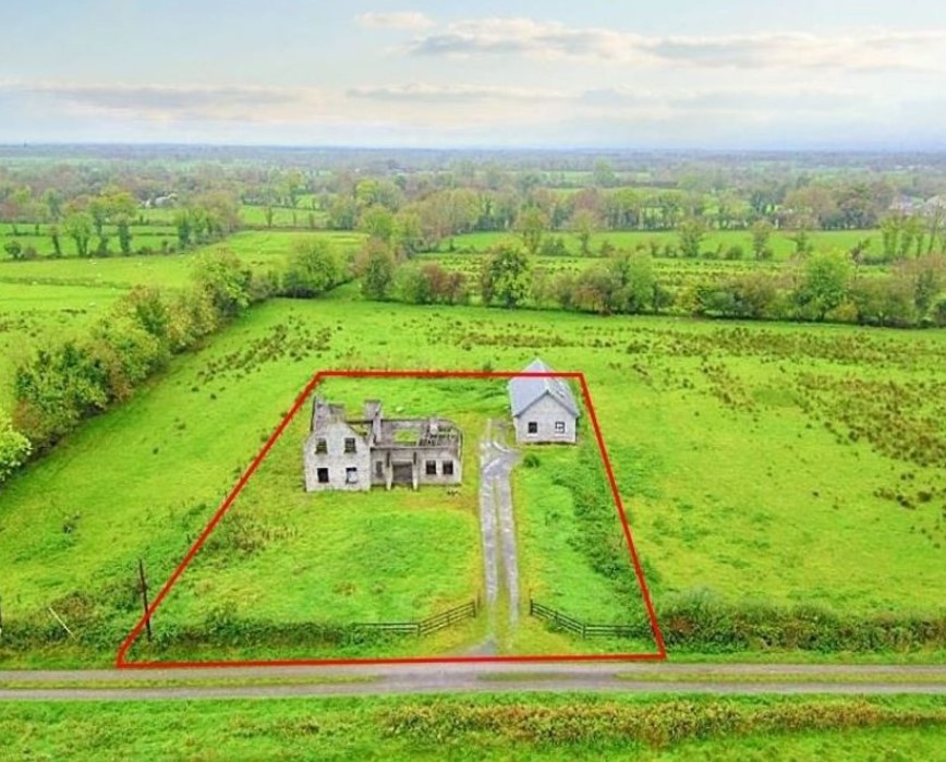 PICTURES Willing to put in the work? Unfinished house in Longford