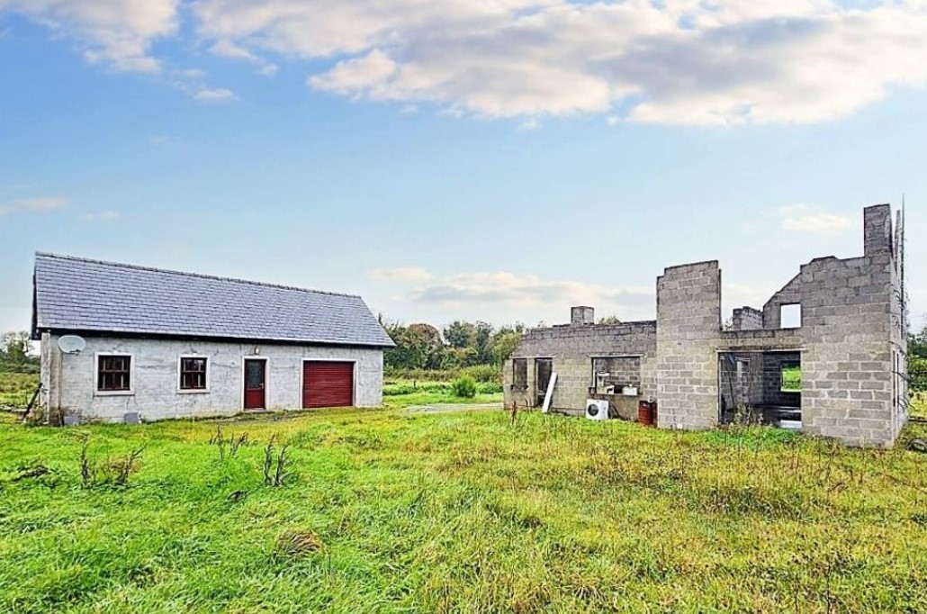 PICTURES Willing to put in the work? Unfinished house in Longford
