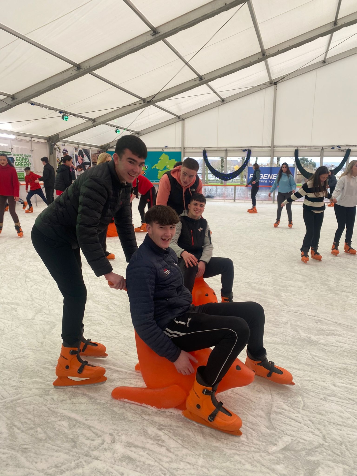 In Pictures Limerick students enjoy festive fun at icerink Page 3 of 13 Limerick Live